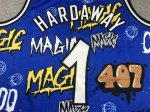 Maillot de Basket #1 Hardaway Orlando Magic Graffiti